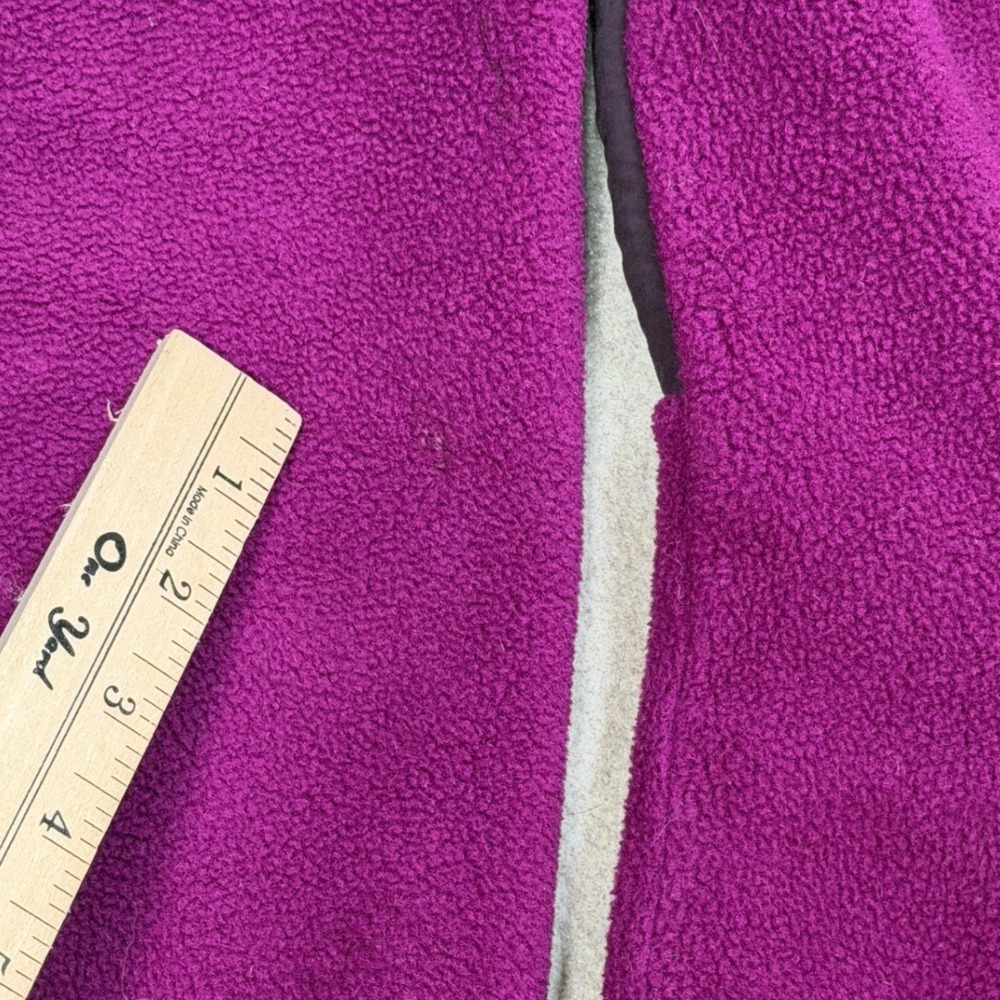 The North Face Denali Fleece Jacket Womens M Purple Gorpcore Hiking Granola Girl - Picture 6 of 10